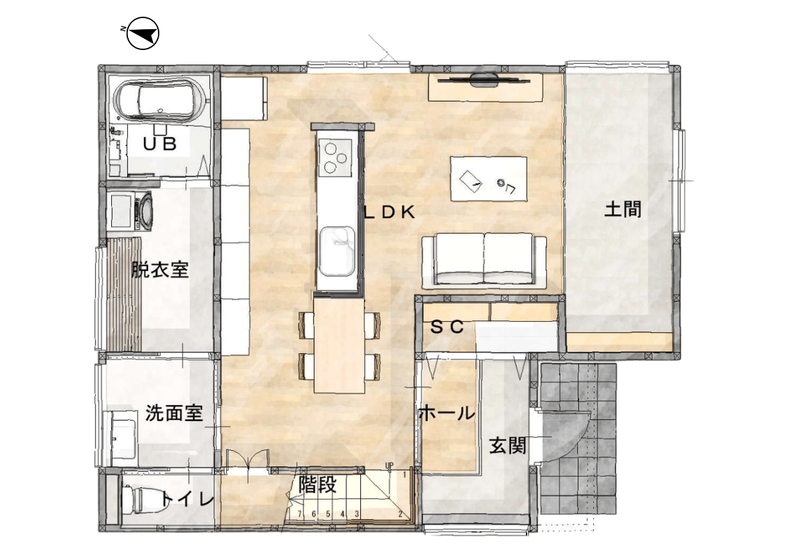 1F画像